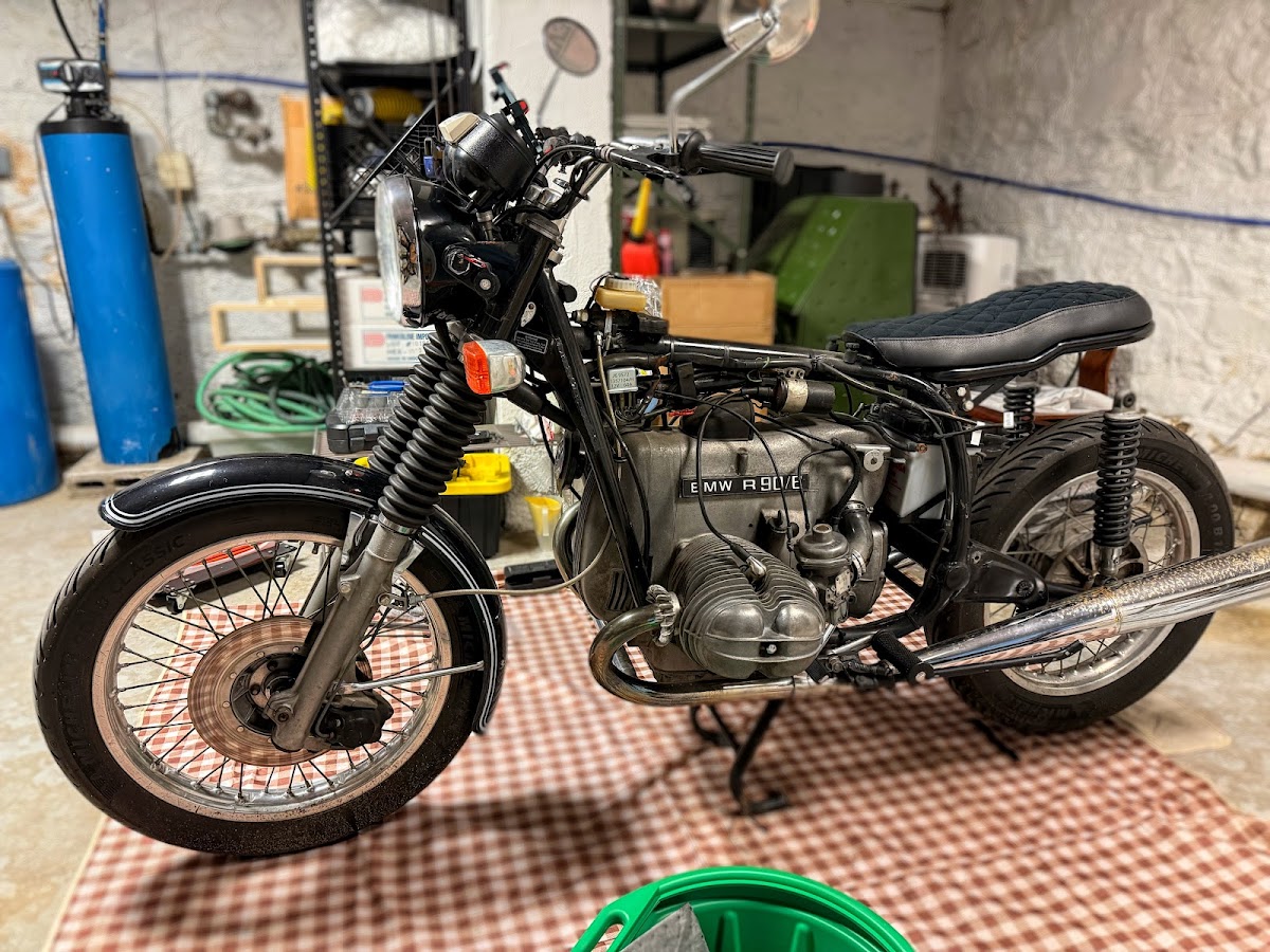 Into the garage — teardown begins