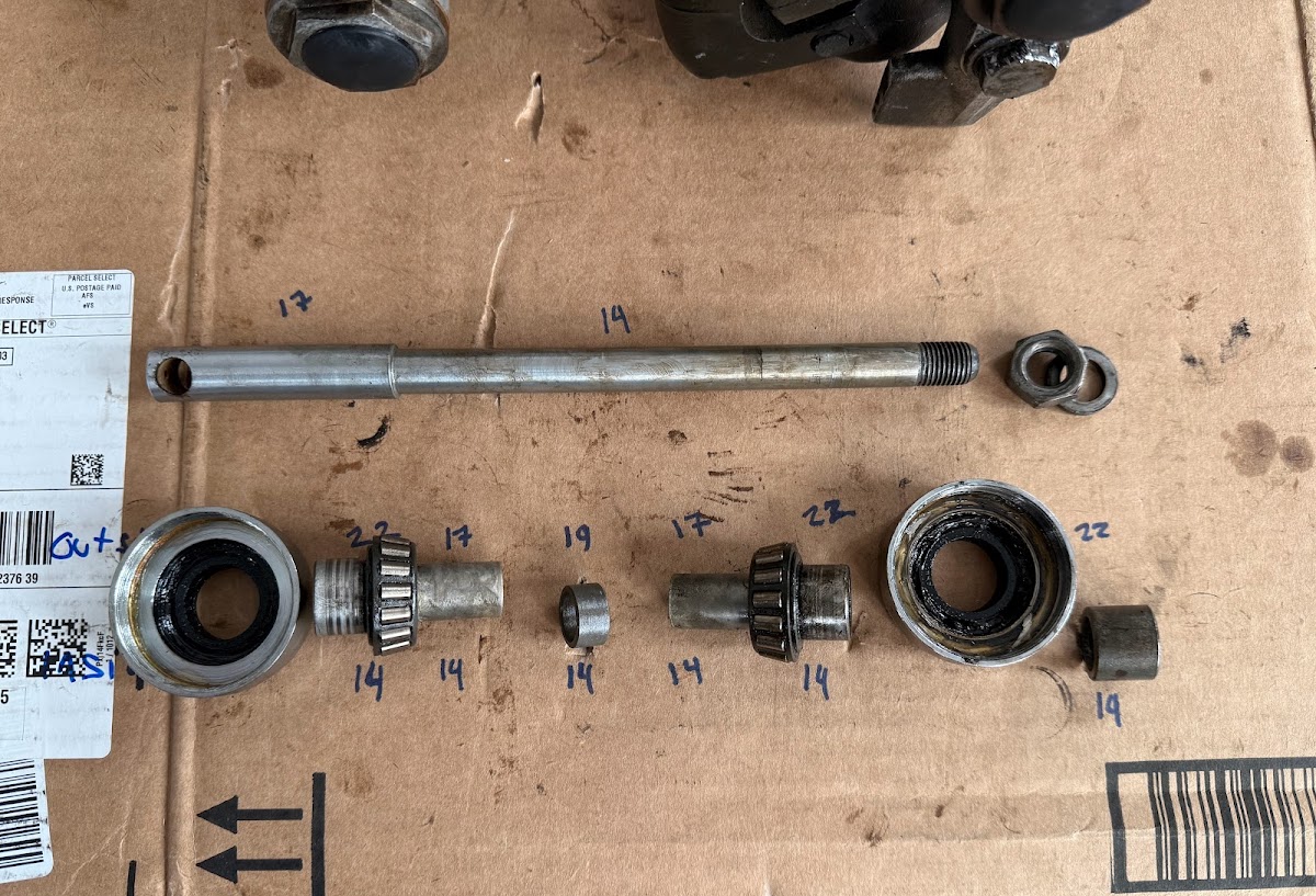 Transmission internals — everything comes apart